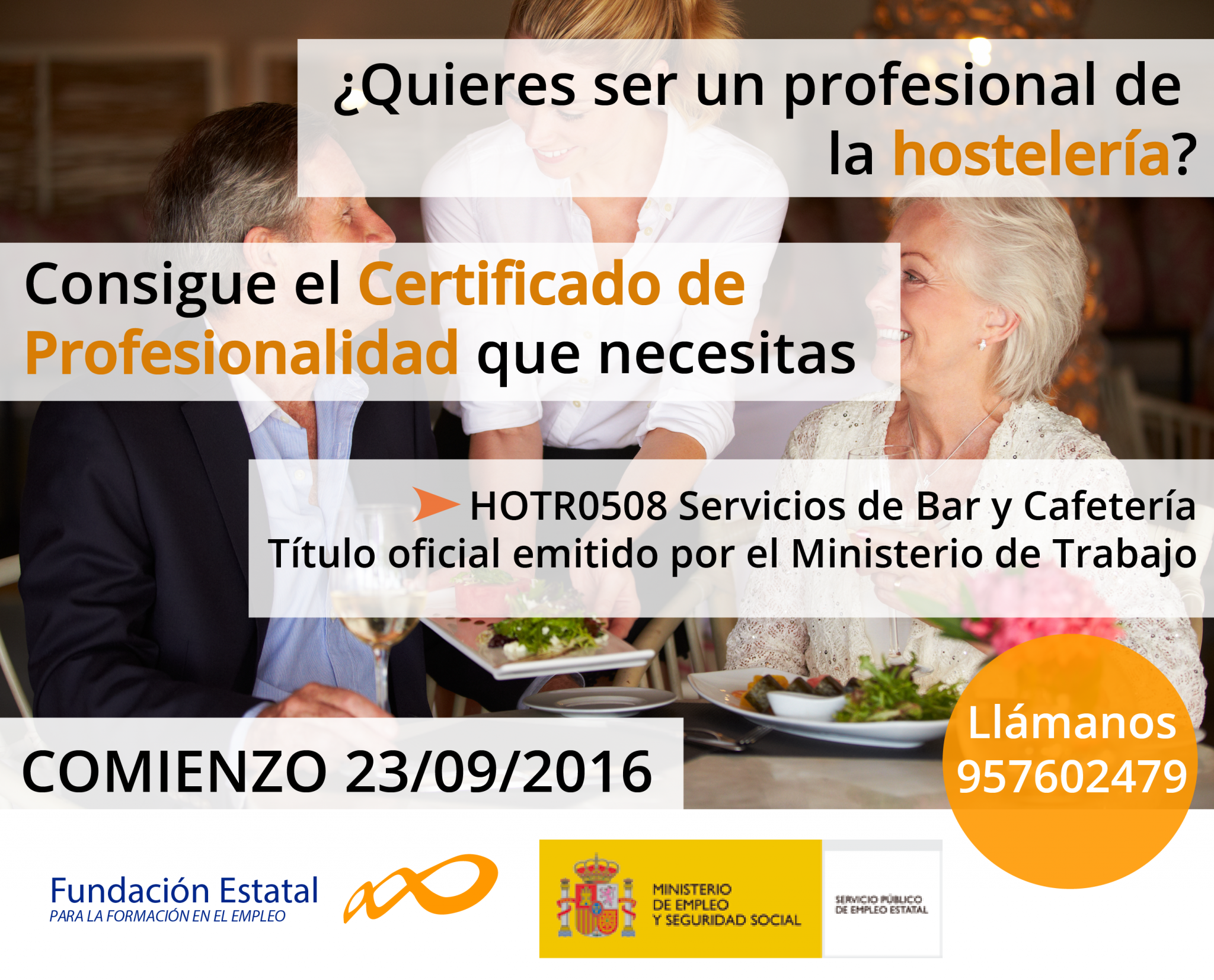 curso-Servicios de bar y cafetería
