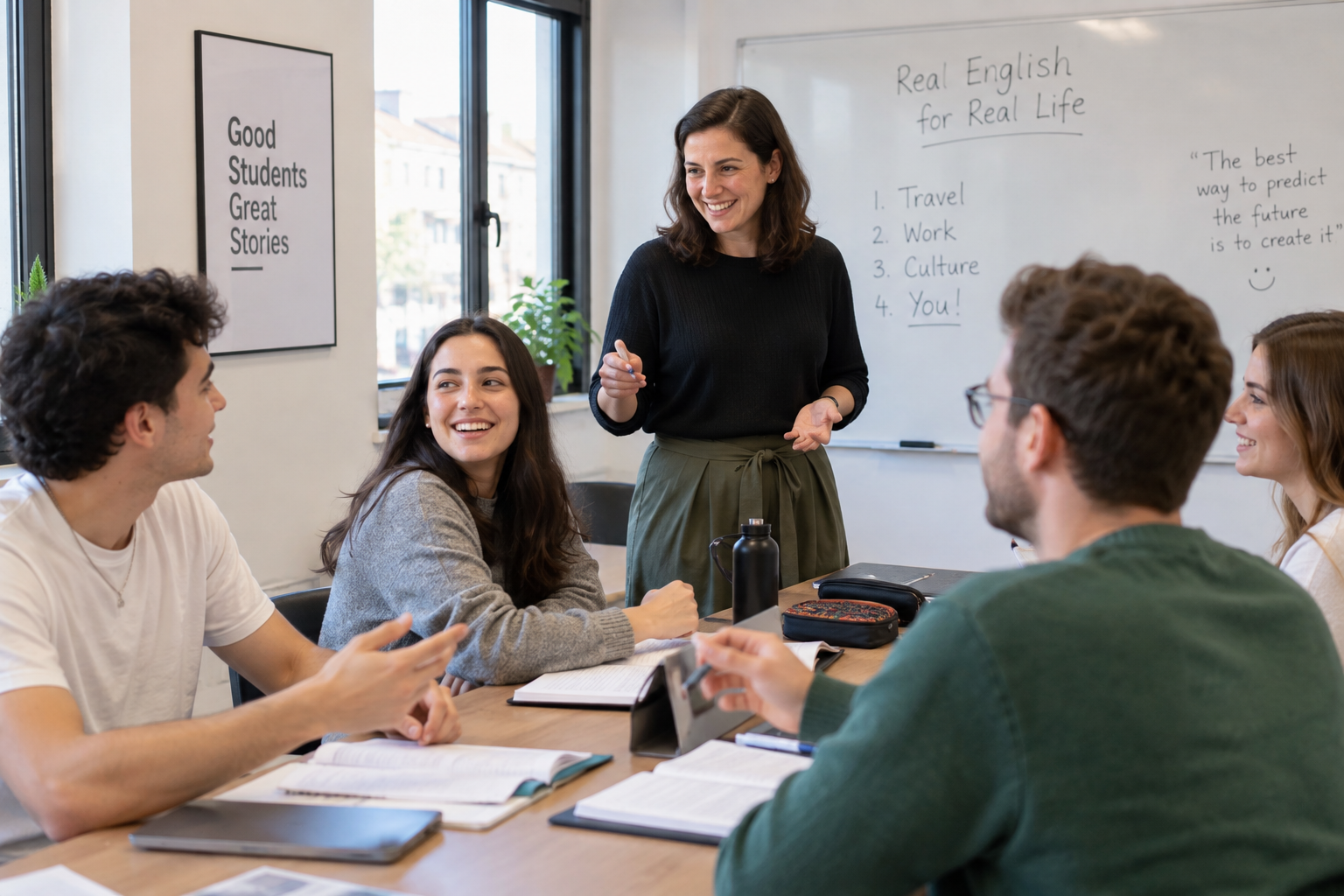 Clase de inglés en GLOBALFORMACIÓN